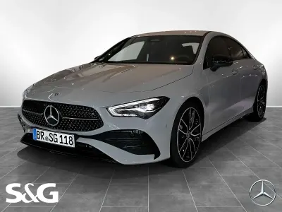 Second-hand Mercedes CLA200 AMG 163 CP (119 kW) 2026 Manufaktur lack manufaktur alpin Coupe