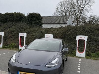 Begagnad Tesla Model 3 Standard Range 175 kW (238 HK) 2019 Grå Sedan