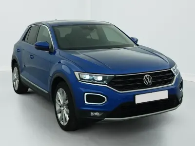 Gebraucht VW T-Roc 150 PS (110 kW) 2021 Blau (bleu ravenna) SUV