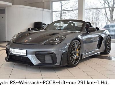 Grau Gebraucht 2023 Porsche 718 Spyder Cabrio | 159.900 €