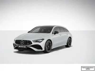 Gebraucht Mercedes CLA35 AMG Shooting Brake AMG 306 PS (225 kW) 2024 Weiß Kombi