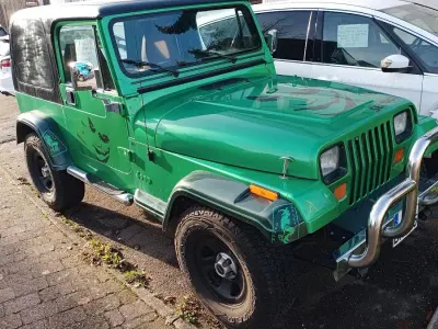 Brugt Jeep Wrangler 125 HK (91 kW) 1990 Grøn SUV