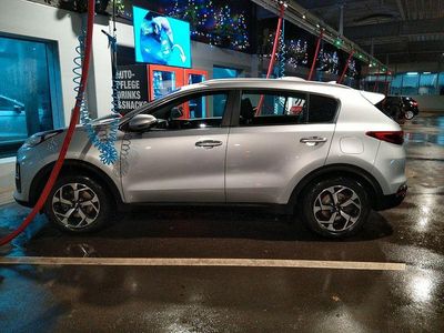 Gebraucht Kia Sportage Vision 177 PS (130 kW) 2021 Silber SUV