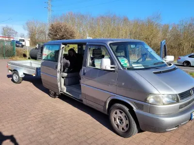 Gebraucht VW Multivan 101 PS (74 kW) 1998 Grau Van / Kleinbus