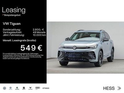 Silber Neu 2026 VW Tiguan R-line SUV | 64.999 € (Teuer)