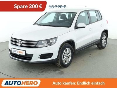 Usata VW Tiguan Trendline 125 CV (91 kW) 2016 Bianco SUV