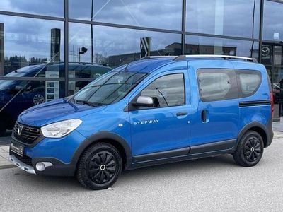 Usata Dacia Dokker Stepway 131 CV (96 kW) 2019 Blu Monovolume