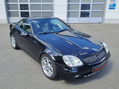 Gebraucht Mercedes SLK200 163 PS (119 kW) 2000 Schwarz Cabrio