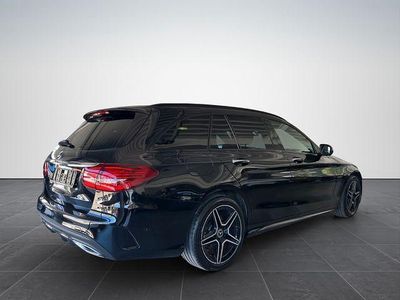 Brugt Mercedes C300 AMG line 245 HK (180 kW) 2019 Sort Sedan
