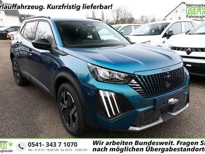 Neu Peugeot 2008 Allure 145 PS (106 kW) 2025 Obsession blau metallic SUV