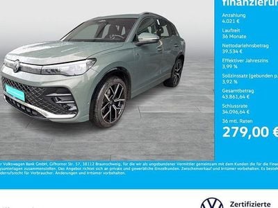 Gebraucht VW Tiguan R-line 265 PS (194 kW) 2024 Cipressinogrün metallic SUV