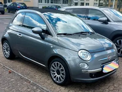 Używany Fiat 500C Lounge 86 KM (63 kW) 2012 Szary Kabriolet