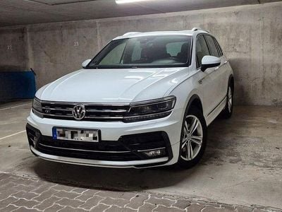 Gebraucht VW Tiguan R-line 190 PS (139 kW) 2018 Weiß SUV
