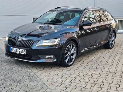 Gebraucht Skoda Superb SportLine 190 PS (139 kW) 2018 Schwarz Kombi