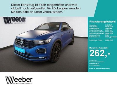 Second-hand VW T-Roc Cabriolet Edition 150 CP (110 kW) 2022 Albastru Cabrio