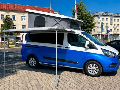 Gebraucht Ford Transit Nugget 185 PS (136 kW) 2022 Weiß Van / Kleinbus