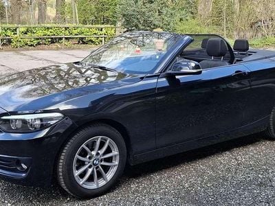 Second-hand BMW 218 136 CP (100 kW) 2020 Negru Cabrio