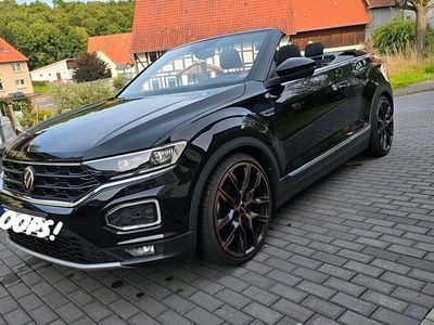Gebraucht VW T-Roc Cabriolet Active 150 PS (110 kW) 2021 Schwarz Cabrio