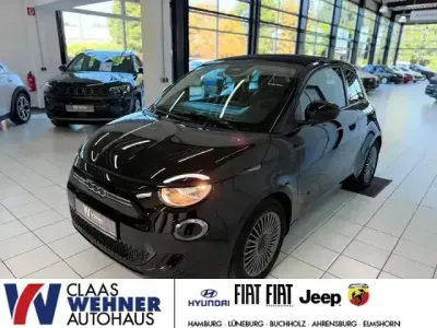 Gebraucht Fiat 500e Icon 86 kW (118 PS) 2022 Schwarz Cabrio