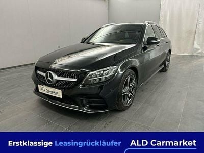 Gebraucht Mercedes C200 AMG line 160 PS (117 kW) 2020 Schwarz Kombi