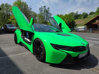 Gebraucht BMW i8 441 PS (324 kW) 2017 Grün Coupé