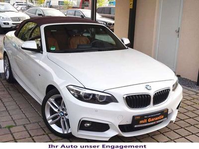 gebraucht BMW 225 d Cabrio M-Sport*Navi Pro~Leder Braun~KeyGo