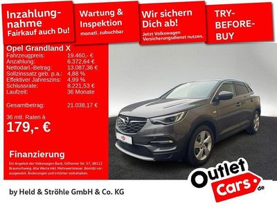 Grau Gebraucht 2020 Opel Grandland X Innovation SUV | 18.790 € (Guter Preis)