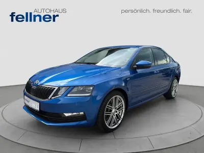 Gebraucht Skoda Octavia Drive 179 PS (131 kW) 2017 Raceblau metallic Limousine