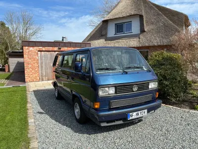 Gebraucht VW Multivan Edition 69 PS (50 kW) 1992 Blau Van / Kleinbus