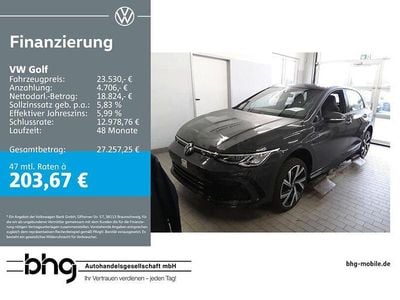 Gebraucht VW Golf VIII R-line 131 PS (96 kW) 2024 Grau Limousine