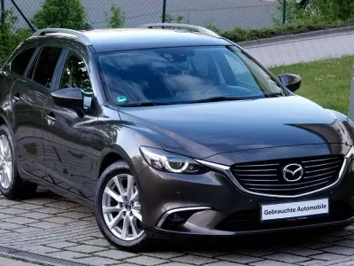 Gebraucht Mazda 6 Exclusive-Line 150 PS (110 kW) 2016 Titanium flash Kombi