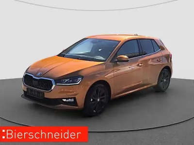 Usata Skoda Fabia Style 110 CV (80 kW) 2021 Arancione Utilitaria