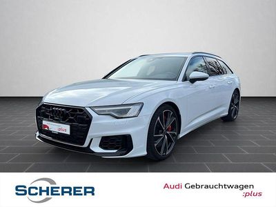 Gebraucht Audi S6 Comfort 344 PS (253 kW) 2024 Gletscherweiß metallic (metallic) Kombi