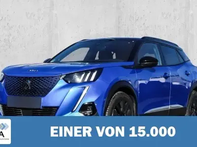 Gebraucht Peugeot e-2008 GT 100 kW (136 PS) 2021 Blau SUV