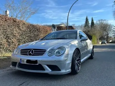 Brugt Mercedes CLK500 AMG 306 HK (225 kW) 2003 Sølv Coupe