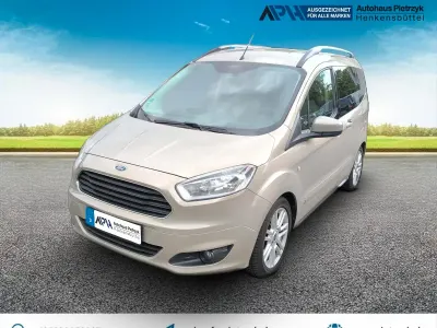 Gebraucht Ford Tourneo Courier Titanium 101 PS (74 kW) 2014 Grau Van / Kleinbus