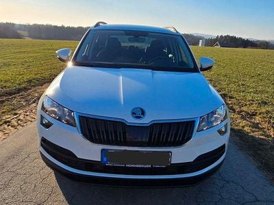 Gebraucht Skoda Karoq Ambition 150 PS (110 kW) 2021 Weiß SUV