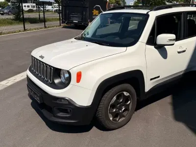 Gebraucht Jeep Renegade 120 PS (88 kW) 2015 Weiß SUV