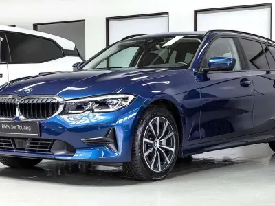 Brugt BMW 330 286 HK (210 kW) 2022 Blå Stationcar