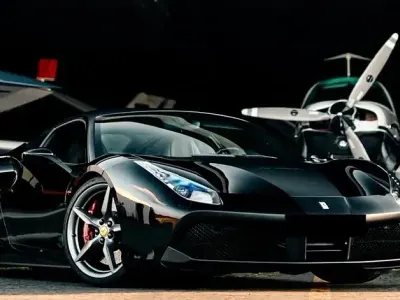 Gebraucht Ferrari 488 669 PS (492 kW) 2018 Schwarz Coupé