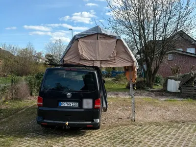 Gebraucht VW Multivan 184 PS (135 kW) 2010 Schwarz Van / Kleinbus