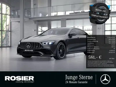 Gebraucht Mercedes AMG GT 53 AMG 435 PS (319 kW) 2021 Grau / graphitgrau Coupé