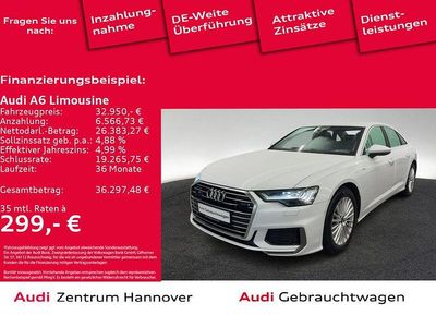 Weiss Gebraucht 2022 Audi A6 Design Limousine | 32.950 € (Guter Preis)