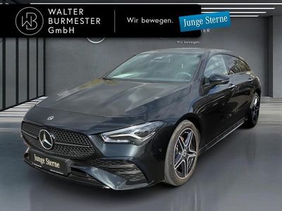 Gebraucht Mercedes CLA180 Shooting Brake AMG 136 PS (100 kW) 2023 Metalliclack kosmosschwarz Kombi