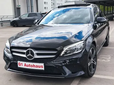 Gebraucht Mercedes C300e 313 PS (230 kW) 2020 Obsidianschwarz  metalliclack Kombi