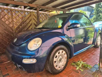Gebraucht VW New Beetle 102 PS (75 kW) 2003 Blau Kleinwagen