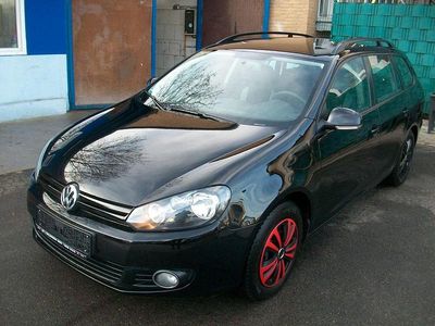 Gebraucht VW Golf VI 105 PS (77 kW) 2010 Schwarz Kleinwagen