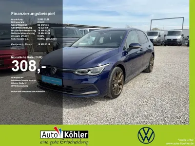 Usata VW Golf VII Active 150 CV (110 kW) 2021 Blu Utilitaria