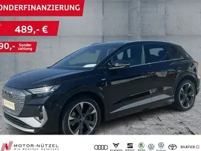 Gebraucht Audi Q4 e-tron S-Line 194 kW (265 PS) 2023 Schwarz SUV