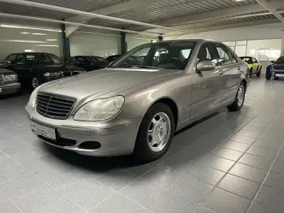 Brugt Mercedes S320 204 HK (150 kW) 2004 Sølv Sedan